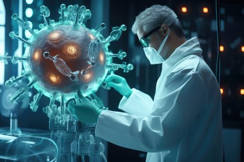 Artificial Intelligence for Cancer Drug Delivery concept image