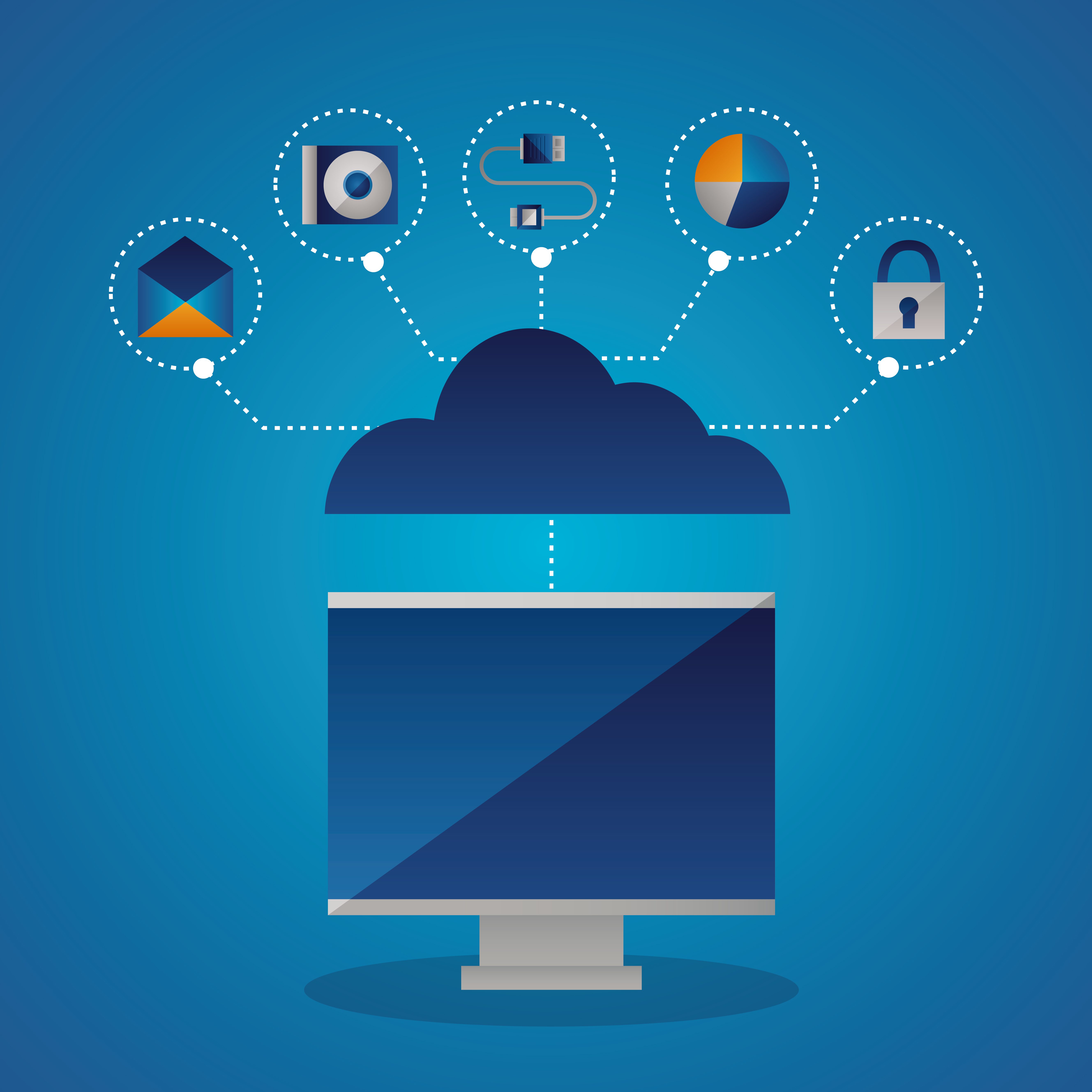 Microsoft Azure for AI Services concept image
