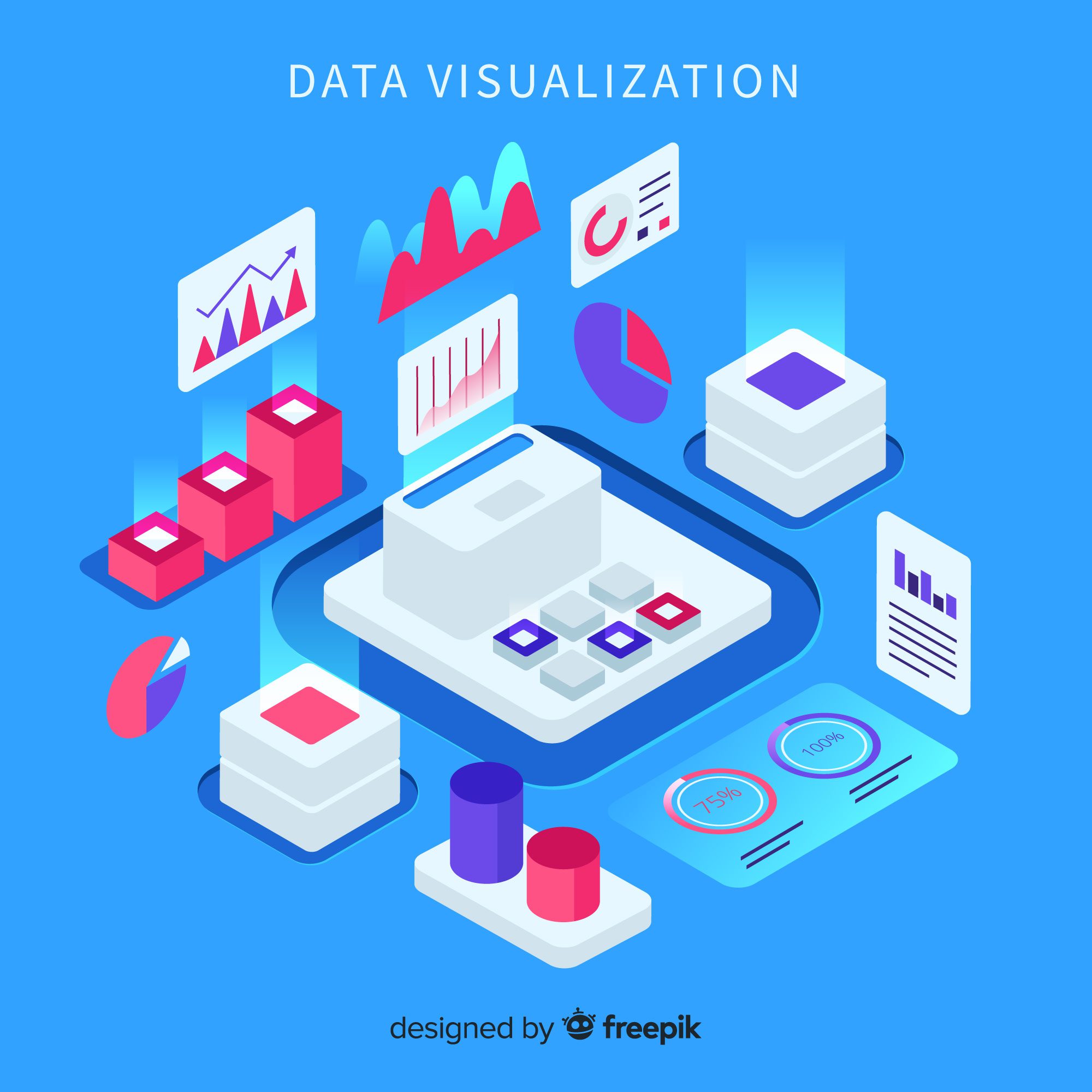 Advanced Data Visualization Techniques With Pandas Matplotlib Seaborn and Healthcare Data concept image