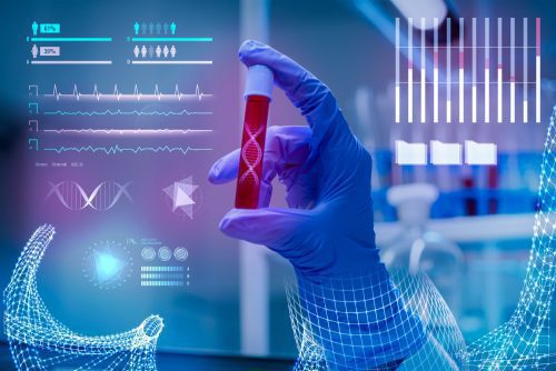 AI and Advanced Visualization: Healthcare Data Revolution concept image